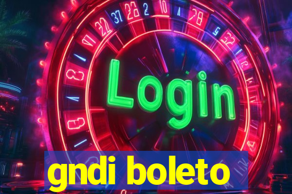 gndi boleto